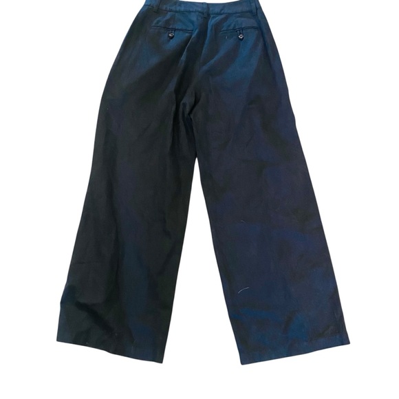 MADEWELL Black The Harlow Wide-Leg Pant Size 4 - Picture 7 of 11